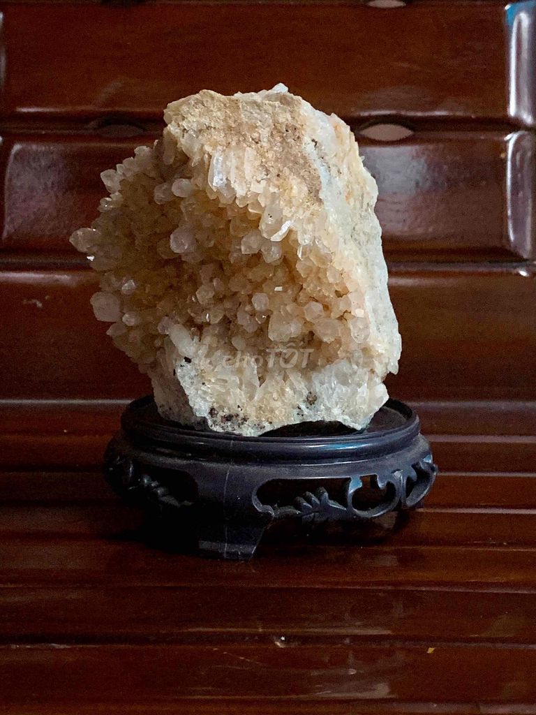 Tinh thể thạch anh Vàng cam 11x9x7.5cm. Mua bán Đồ sưu tầm, đồ cổ tại Thành phố Huế Thừa Thiên Huế được đăng bởi tiệm nhà Mật hình 1