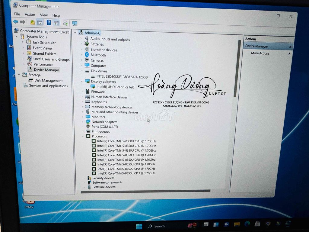 Dell Latitude 5590 i5-8350U 8 128 15.6FHD ZinĐẹp