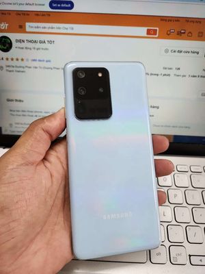 SAMSUNG S20 ULTRA 12GB.256GB SNAP 865 ĐẸP MƯỢT