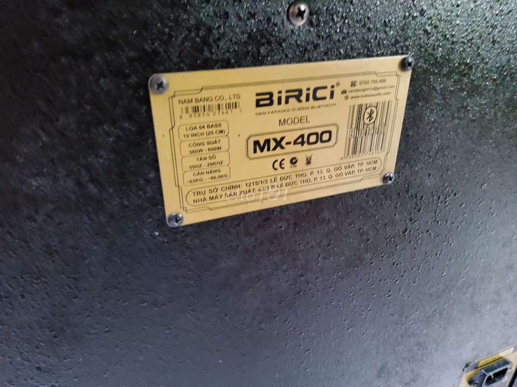 Loa karaoke điện BIRICI MX400 800W cực hay giá tốt
