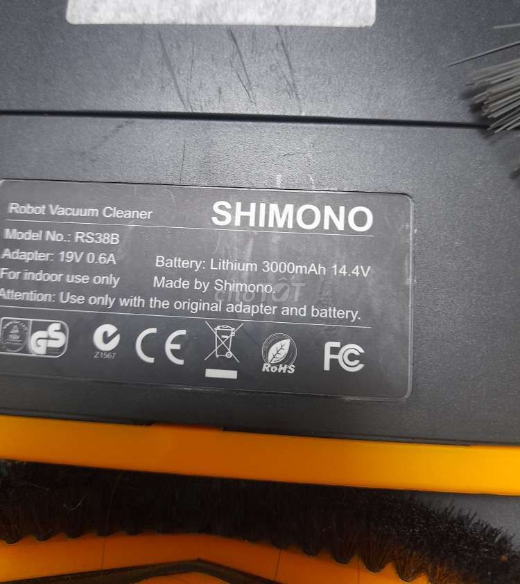 Robot hút bụi lau nhà SHIMONO RS38B