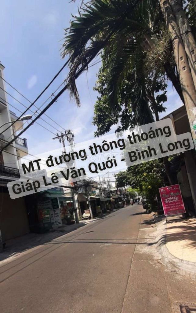 BÁN NHÀ ĐẸP MT GẦN LÊ VĂN QUỚI  - 2 TẦNG 2PN - DT 36M2 - CHỈ 4.15 TỶ