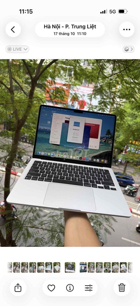 AIR M4 2024 – RAM 16GB GIÁ 20TR5? KHÔNG TIN NHƯNG. Mua bán Laptop tại Quận Đống Đa Hà Nội được đăng bởi CITYAPPLE hình 2