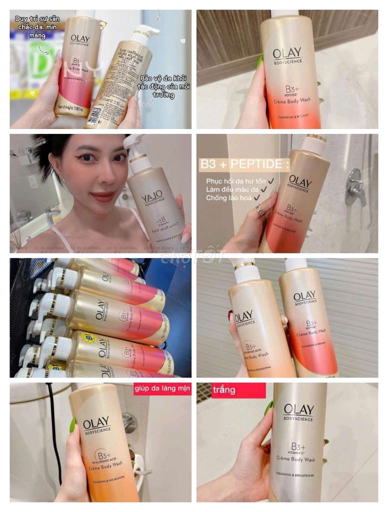 Sữa tắm OLay thái lan săn sale 350k2chai