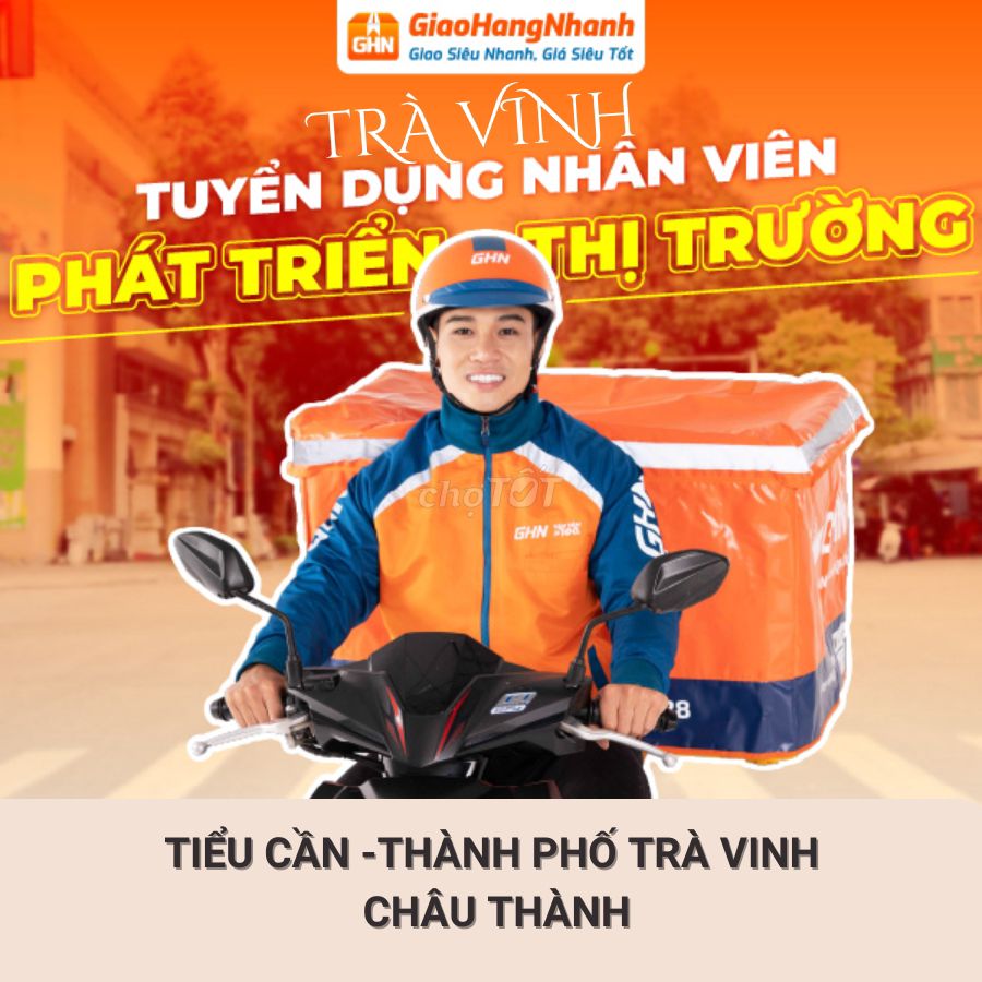 [GHN] - TUYỂN DỤNG NHÂN VIÊN GIAO HÀNG