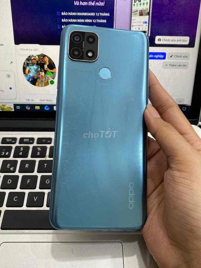 Oppo A15S 4/64G Xanh - Vn giá rẻ. Mua bán Điện thoại tại Quận 3 Tp Hồ Chí Minh được đăng bởi Tuấn Nguyễn hình 1