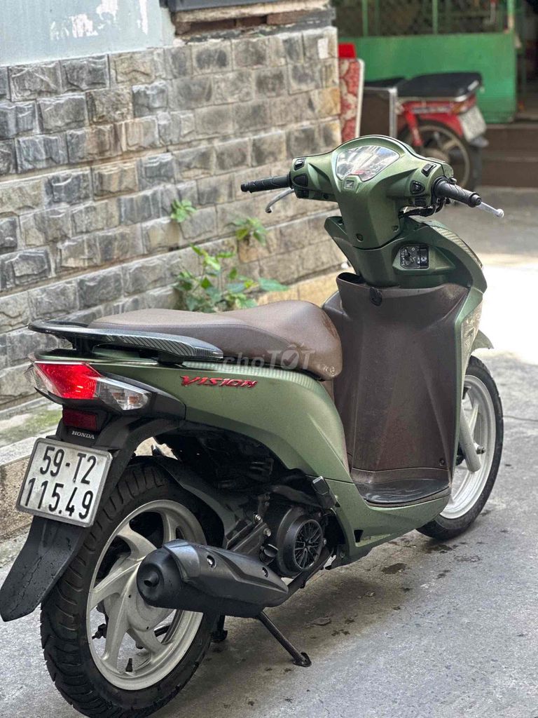 Honda Vision 2018 Xanh rêu 26000 km. Mua bán Xe máy tại Quận 10 Tp Hồ Chí Minh được đăng bởi SANG HOÀNG  hình 6