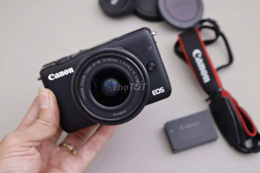 📸Canon EOS M10 kèm KIT 15-45MM Like New đẹp 99%