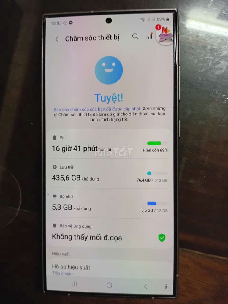 Samsung S24 Ultra 256GB Bạc. Mua bán Điện thoại tại Quận Bắc Từ Liêm Hà Nội được đăng bởi Mạnh Kiên hình 1