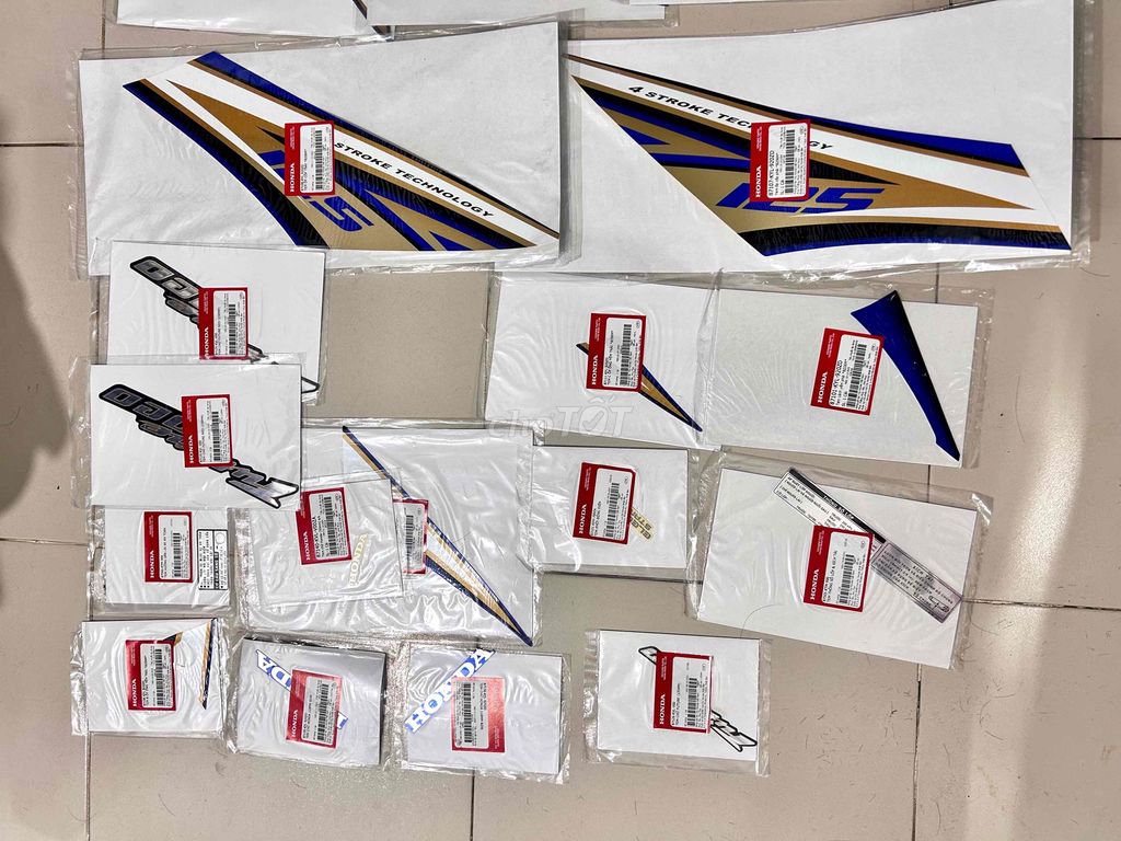 Tem xe máy Honda Future Neo Xanh Đen. Mua bán Phụ tùng xe tại Huyện Hóc Môn Tp Hồ Chí Minh được đăng bởi Thành  hình 2