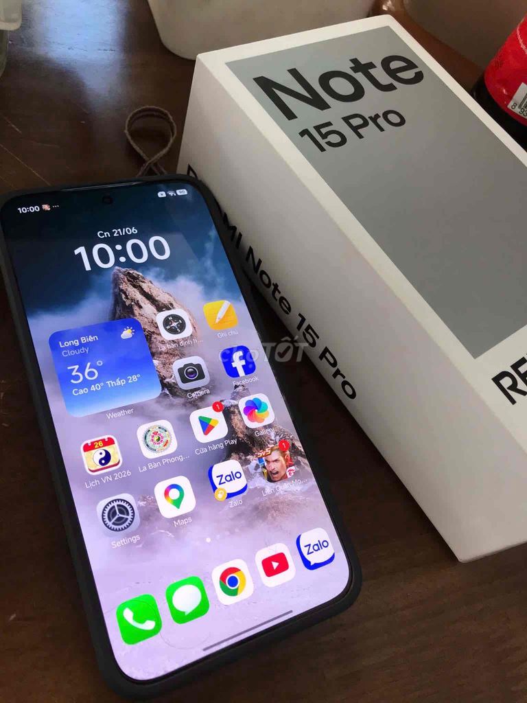 Xiaomi Note 15 Pro 5G 256GB 8GB Android. Mua bán Điện thoại tại Quận Hoàng Mai Hà Nội được đăng bởi Tên chưa cung cấp hình 1