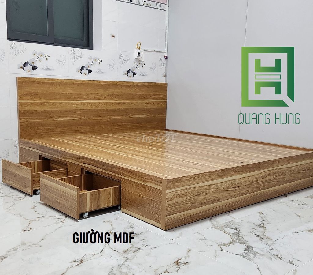 GIƯỜNG MDF-GIƯỜNG MDF=GIƯỜNG MDF=GIƯỜNG MDF$GIƯỜNG. Mua bán Giường, chăn ga gối nệm tại Thị xã Tân Uyên Bình Dương được đăng bởi NỘI THẤT NHÀ XINH hình 1
