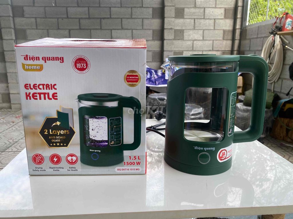 Ấm đun nước Điện Quang 1.5L. Mua bán Bếp, lò, đồ điện nhà bếp tại Quận Gò Vấp Tp Hồ Chí Minh được đăng bởi An khang hình 1