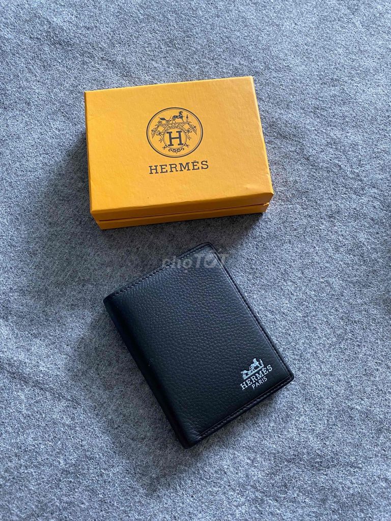 Ví Hermes Da bò thật Đen. Mua bán Túi xách tại Huyện Chương Mỹ Hà Nội được đăng bởi Store Nguyễn Thắng Thời Trang Nam hình 1