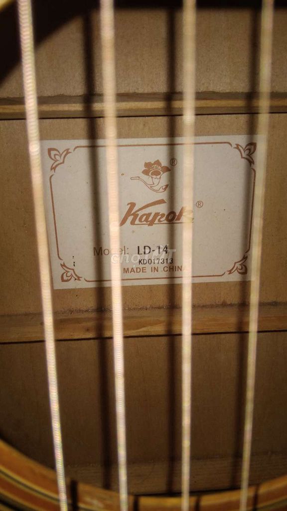 Đàn guitar Kapok LD-14 còn mới. Mua bán Nhạc cụ tại Quận Hai Bà Trưng Hà Nội được đăng bởi Kain0386 hình 1
