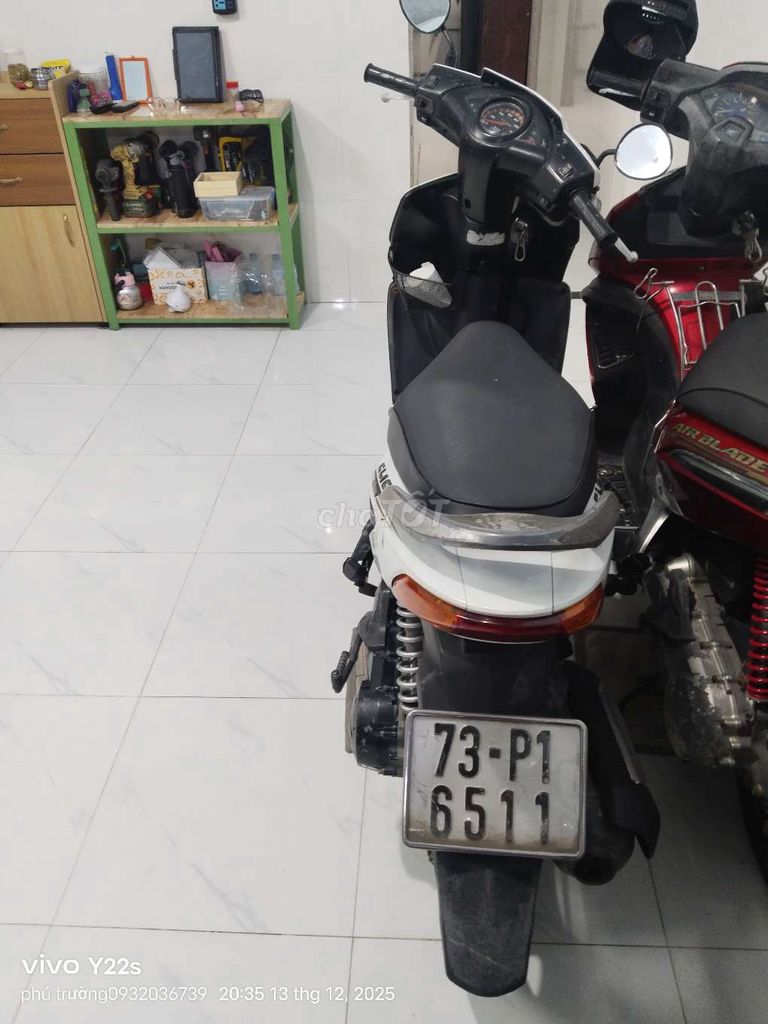 Honda Click 2010 Trắng 73736 km. Mua bán Xe máy tại Huyện Bình Chánh Tp Hồ Chí Minh được đăng bởi Truong Phú hình 1