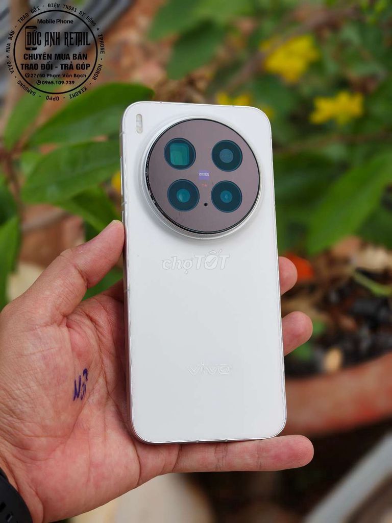 Vivo X300 Pro 256GB Trắng 99% mới. Mua bán Điện thoại tại Thành phố Buôn Ma Thuột Đắk Lắk được đăng bởi Đức Anh Retail hình 1