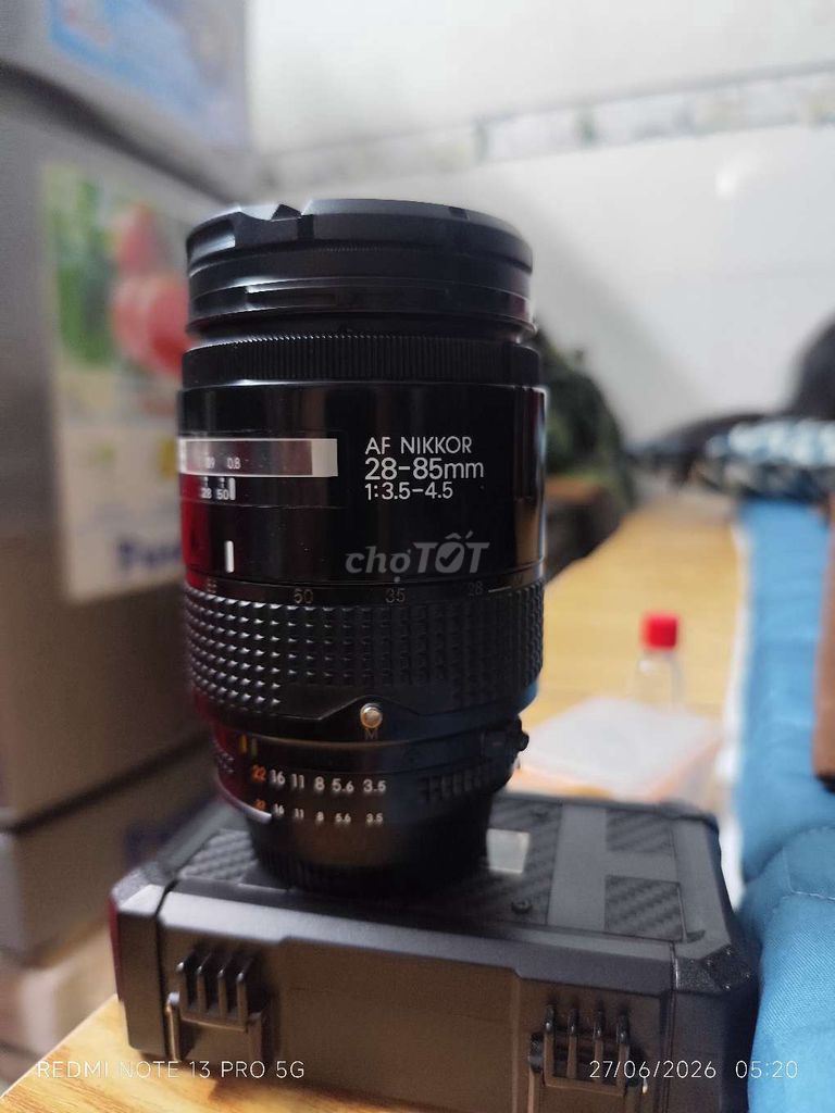 Ống kính Nikon AF Nikkor 28-85mm Đen. Mua bán Máy ảnh, Máy quay tại Huyện Bình Chánh Tp Hồ Chí Minh được đăng bởi máy ảnh  ve chai hình 1