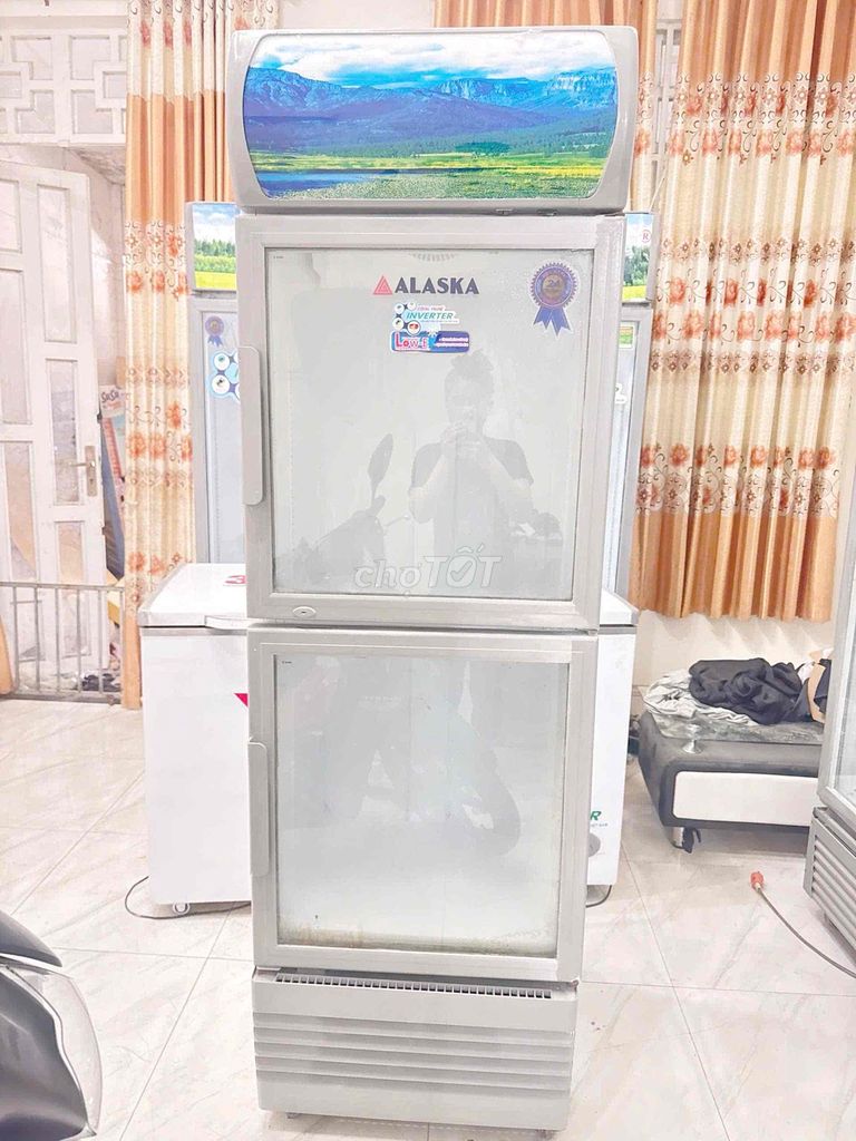 TỦ MÁT ALASKA 450L TIẾT KIỆM ĐIỆN – DÀN ĐỒNG, CHẠY. Mua bán Tủ lạnh tại Quận Ninh Kiều Cần Thơ được đăng bởi Điện máy giá rẻ CẦN THƠ hình 1