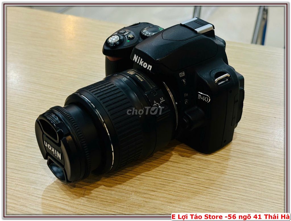 E pass Máy ảnh Nikon D40 + 18-55mm. Mua bán Máy ảnh, Máy quay tại Quận Đống Đa Hà Nội được đăng bởi Nguyễn Tiến Lợi hình 1