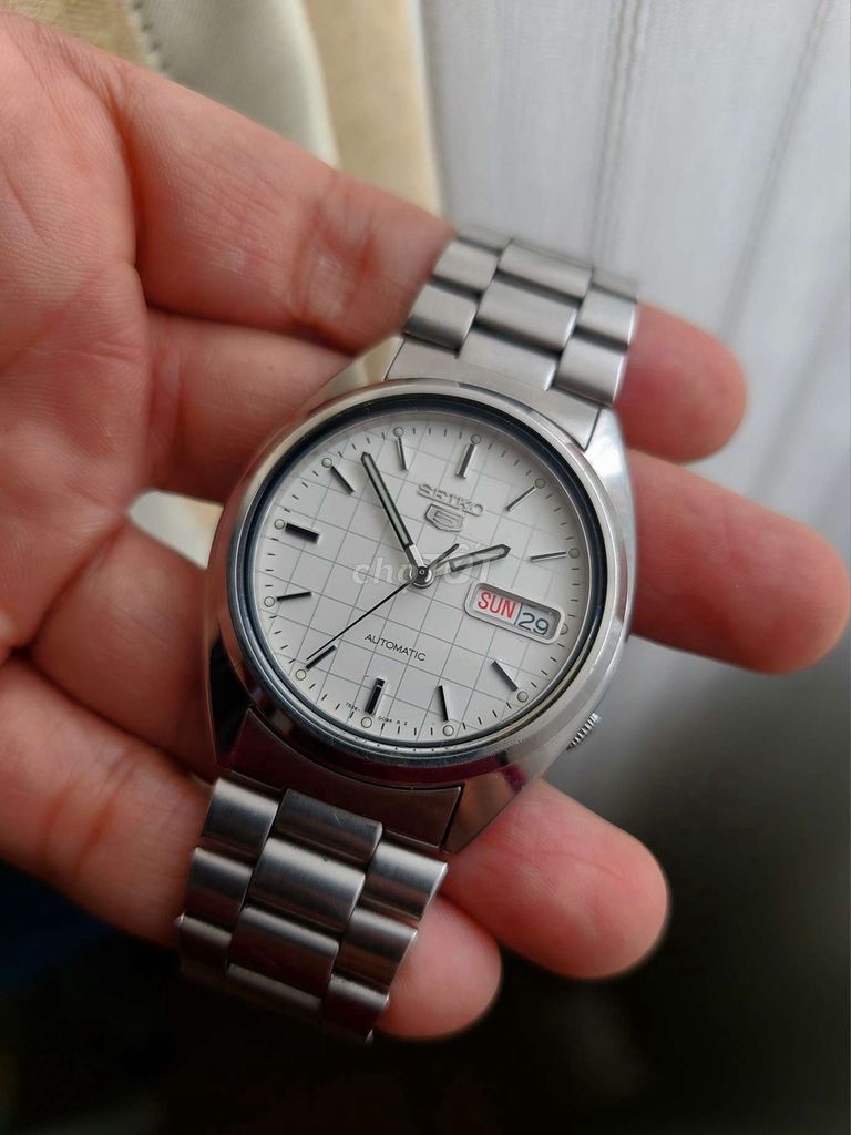 Đồng hồ nam Seiko 5 máy tự động