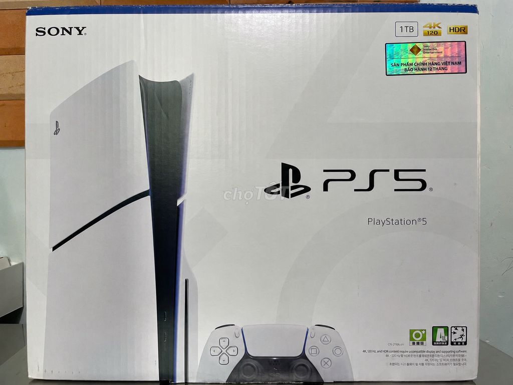 Sony PlayStation 5 Slim 1TB Mới nguyên seal. Mua bán Thiết bị chơi game tại Quận 3 Tp Hồ Chí Minh được đăng bởi NTS hình 1