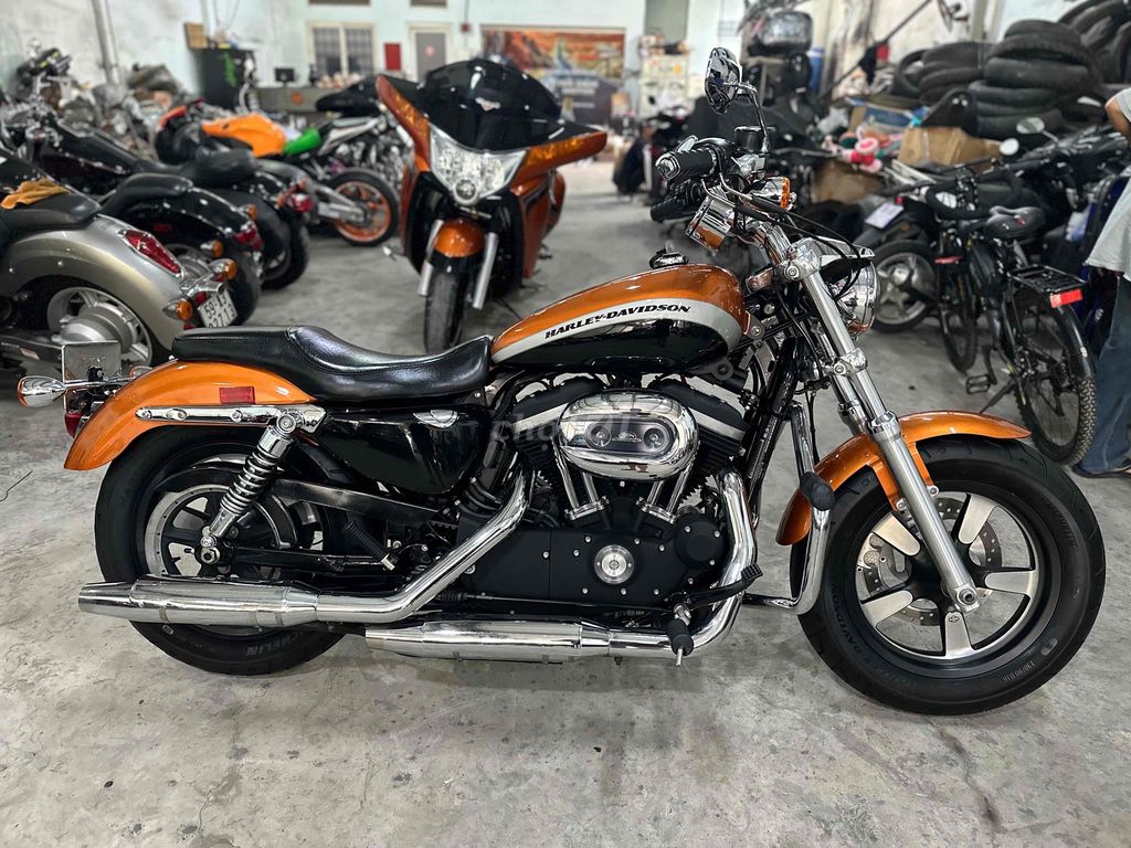 Harley Davidson Custom 1200 ABS 2014 nhập Mỹ. Mua bán Xe máy tại Quận Gò Vấp Tp Hồ Chí Minh được đăng bởi Danh Phan 399 hình 1