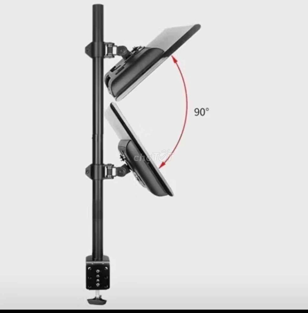 Giá treo màn hình Đen 17-27 inch 2 màn. Mua bán Phụ kiện (Màn hình, Chuột...) tại Quận Liên Chiểu Đà Nẵng được đăng bởi Võ Thế Tùng hình 1