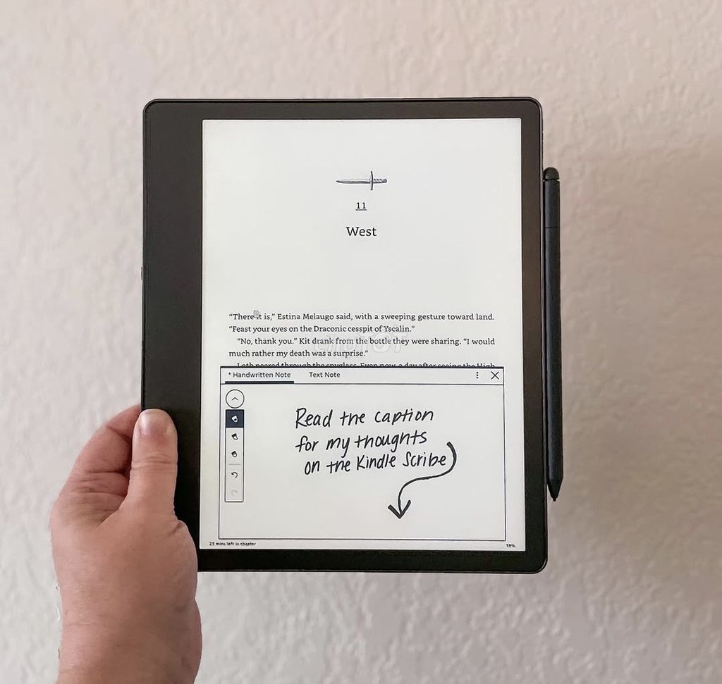 Cần bán Kindle Scribe 99% hàng nữ xài