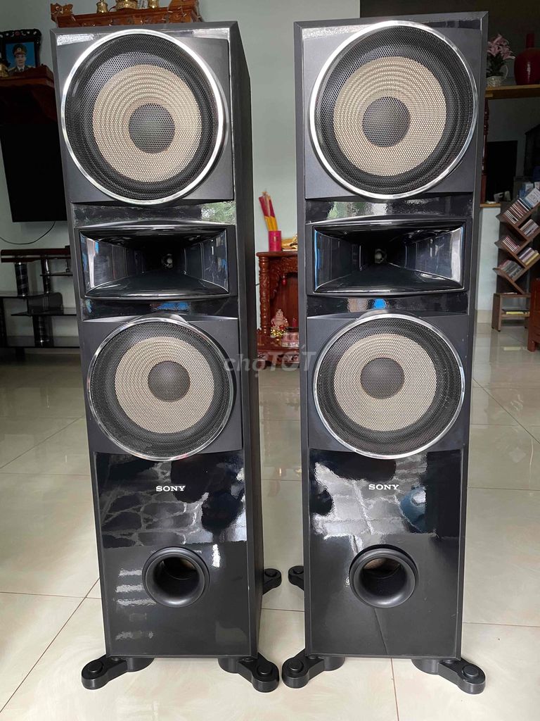 Loa Sony Đen Bass đôi 20, treb kèn. Mua bán Tivi, Âm thanh tại Huyện Trảng Bom Đồng Nai được đăng bởi Trường Phát hình 1