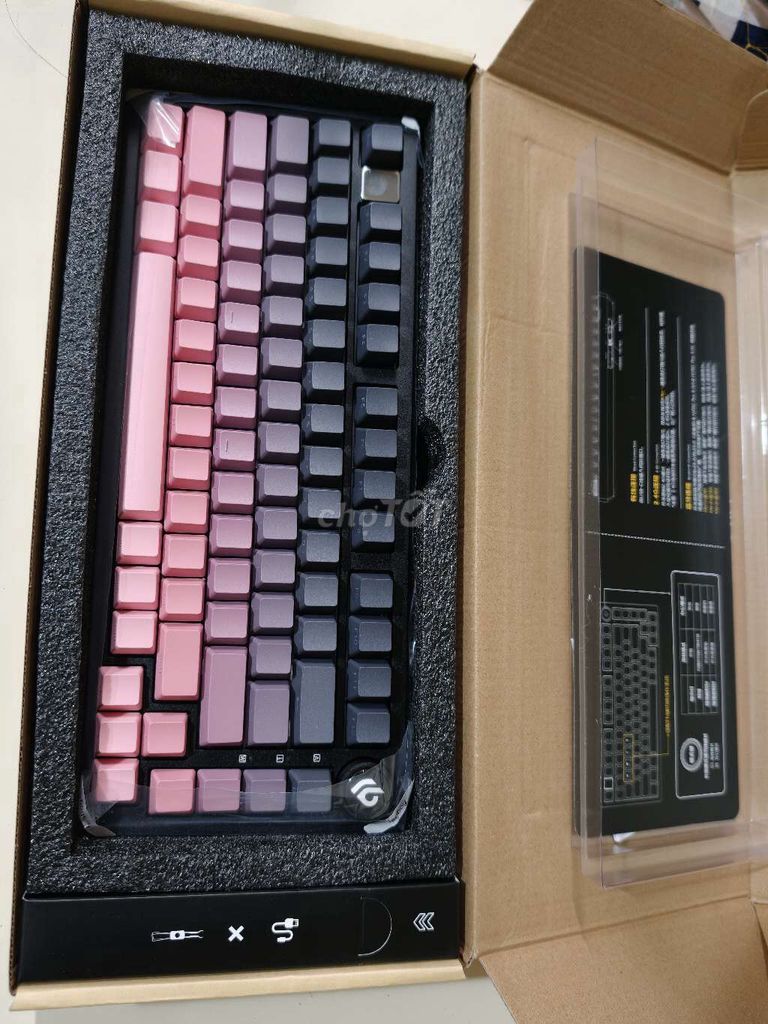 Bàn phím cơ Hi75 pro Nhôm Mới. Mua bán Phụ kiện (Màn hình, Chuột...) tại Quận Đống Đa Hà Nội được đăng bởi Luong Ngoc hình 1