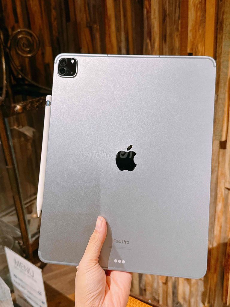 Apple iPad Pro M2 128GB Xám 5G Pin 89% Zin all. Mua bán Máy tính bảng tại Quận 3 Tp Hồ Chí Minh được đăng bởi Kim Thanh  hình 1