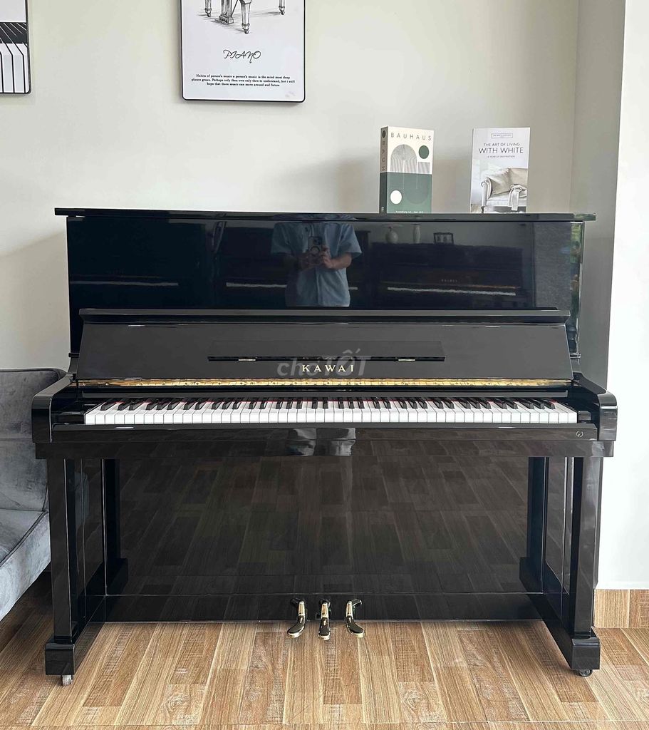 Đàn Piano cơ Kawai KU1B Đen. Mua bán Nhạc cụ tại Quận 8 Tp Hồ Chí Minh được đăng bởi Nguyễn Duy hình 1