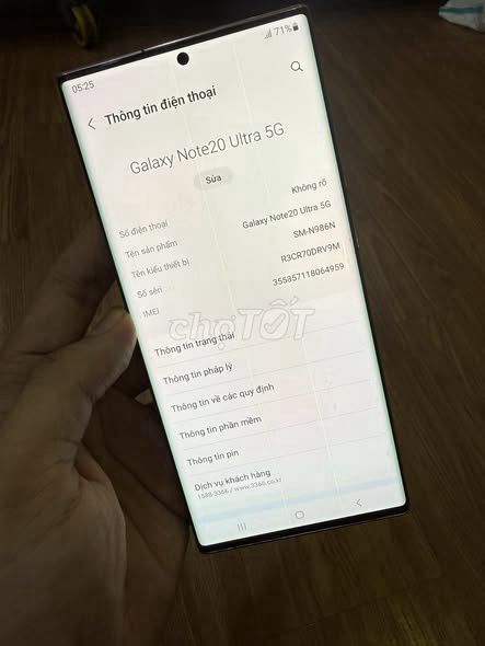 Samsung Note 20 Ultra 256GB Đồng 2 sọc. Mua bán Điện thoại tại Quận 1 Tp Hồ Chí Minh được đăng bởi Hội Đồ Điện Tử hình 1