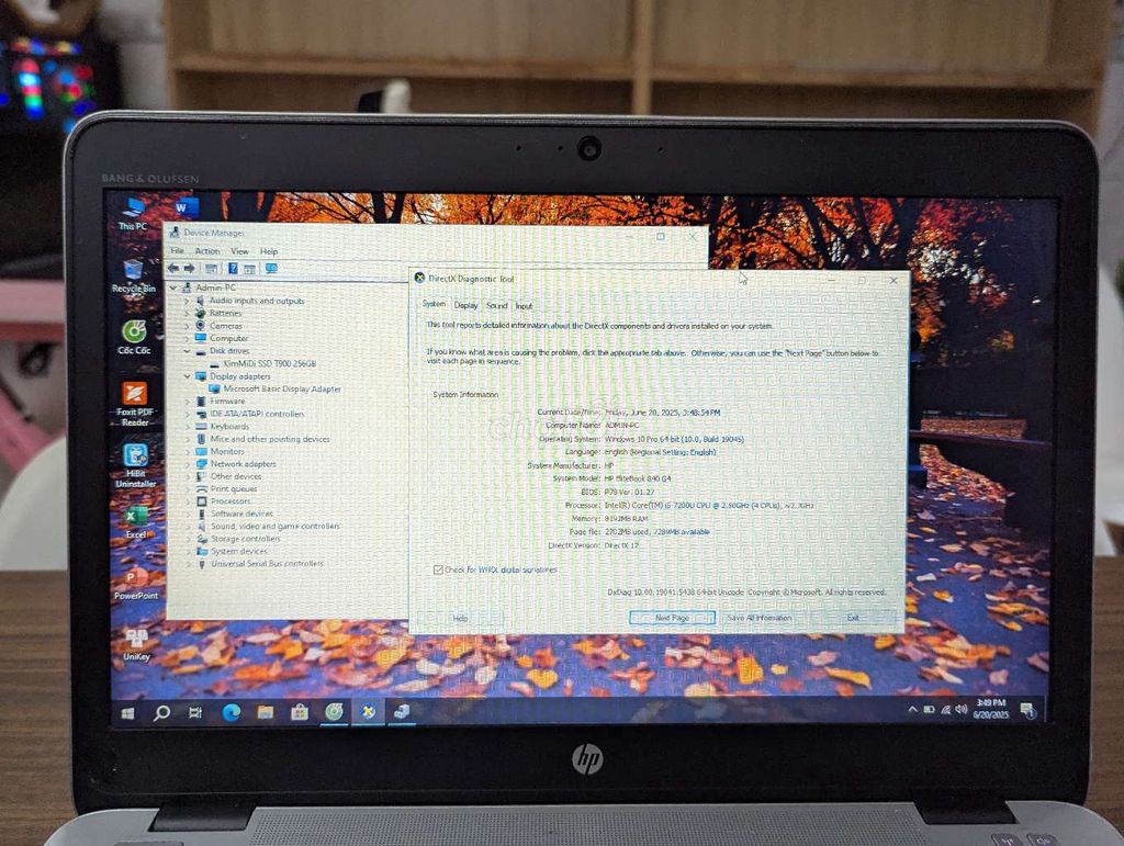 Laptop HP Mỏng Nhẹ I5-7200 Ram 8GB Ssd 256GB. Mua bán Laptop tại Thành phố Thuận An Bình Dương được đăng bởi LAPTOP THUẬN AN PMVcomputer hình 5