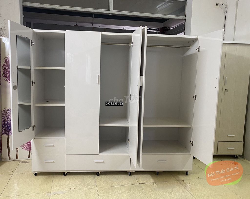 Tủ quần áo Nhựa Đài Loan 5 cánh. Mua bán Tủ, kệ gia đình tại Quận 7 Tp Hồ Chí Minh được đăng bởi Ngọc NTTL hình 1