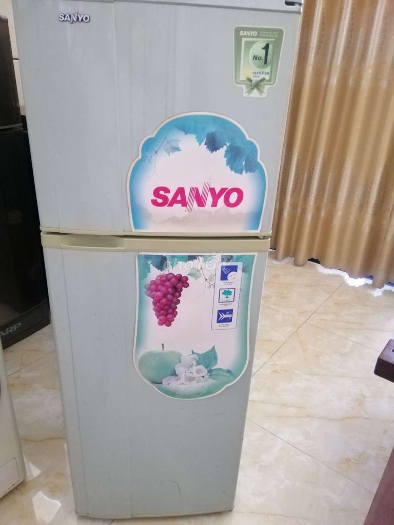 Bán tủ côi đông đá taị nhà Sanyo - 140L xài bt