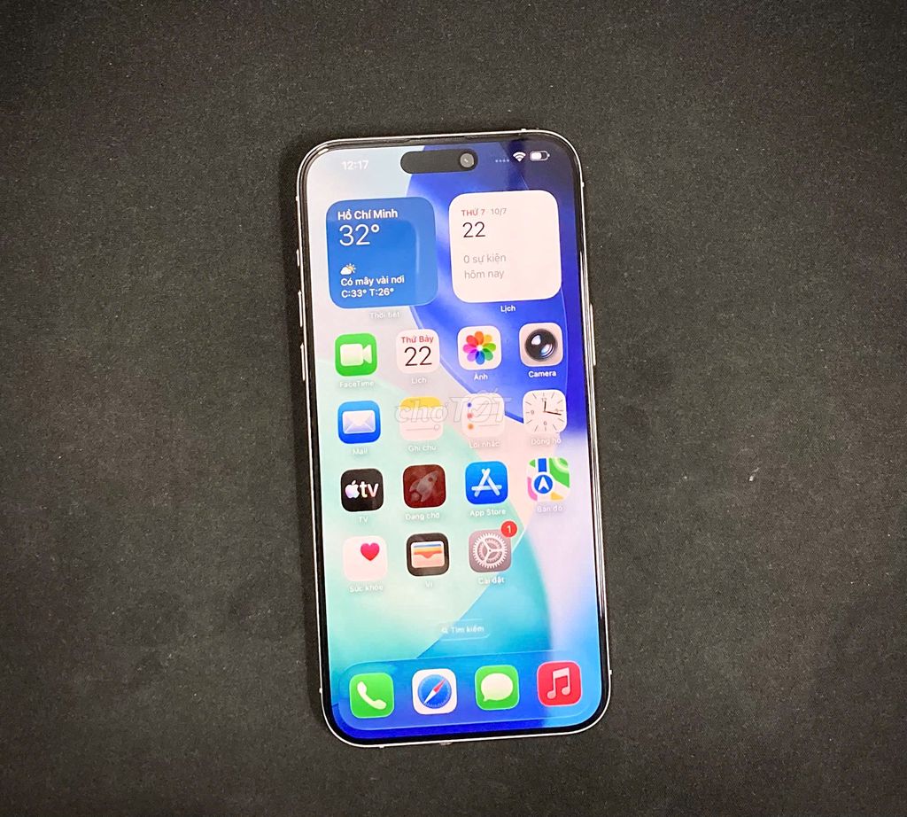 iPhone 15 Pro Max VN  256gb trắng như tin đăng gl. Mua bán Điện thoại tại Quận 3 Tp Hồ Chí Minh được đăng bởi T83 hình 1