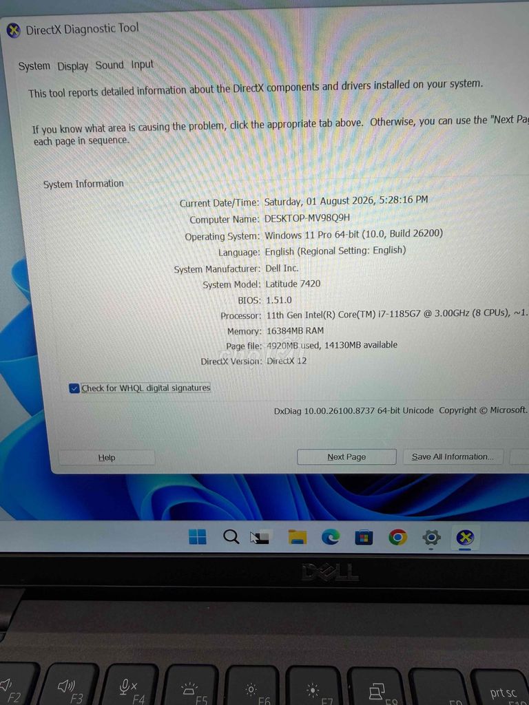 Dell Latitude 7420 i7 Gen 11 16GB/256GB Đen. Mua bán Laptop tại Thành phố Thủ Đức Tp Hồ Chí Minh được đăng bởi Nguyễn Kiên hình 1