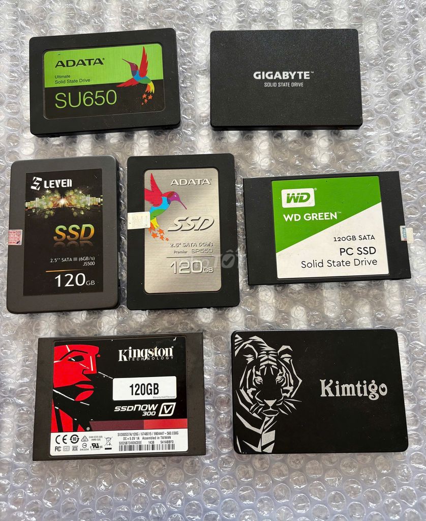 Thanh lý lô Ổ CỨNG SSD 120GB - 128GB. Mua bán Linh kiện (RAM, Card...) tại Huyện Định Quán Đồng Nai được đăng bởi Bảo Châu hình 1