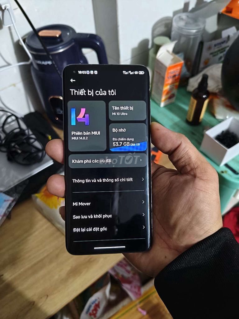 Xiaomi Mi 10 Ultra 256GB Đen Đã dùng. Mua bán Điện thoại tại Thị xã Tân Uyên Bình Dương được đăng bởi Ngưu Lang hình 1