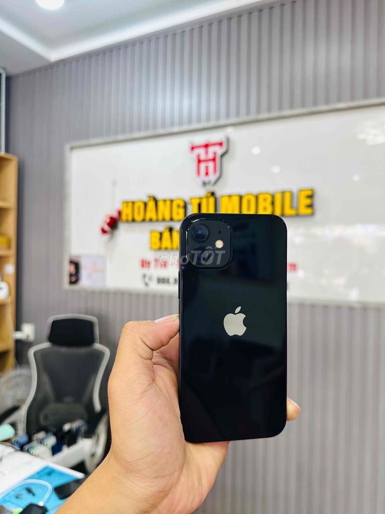 Apple iPhone 12 Quốc Tế 64GB Đen. Mua bán Điện thoại tại Quận Liên Chiểu Đà Nẵng được đăng bởi Hoàng Tú MB hình 1