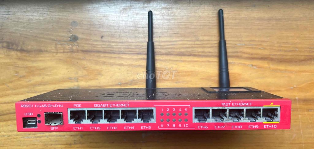 Mikrotik router wifi RB2011UIAS•2HnD -IN. Mua bán Phụ kiện (Màn hình, Chuột...) tại Quận Tân Phú Tp Hồ Chí Minh được đăng bởi Danh hình 1