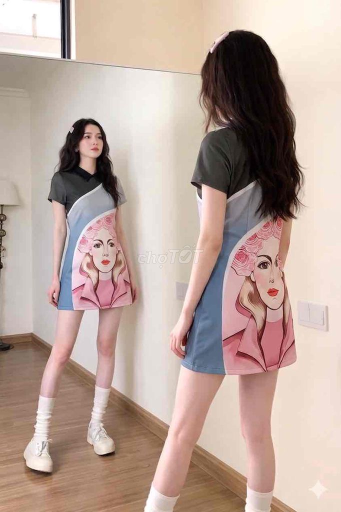 Váy nữ size M thiết kế lạ mắt. Mua bán Quần áo tại Quận Gò Vấp Tp Hồ Chí Minh được đăng bởi Bảo Bảo hình 1