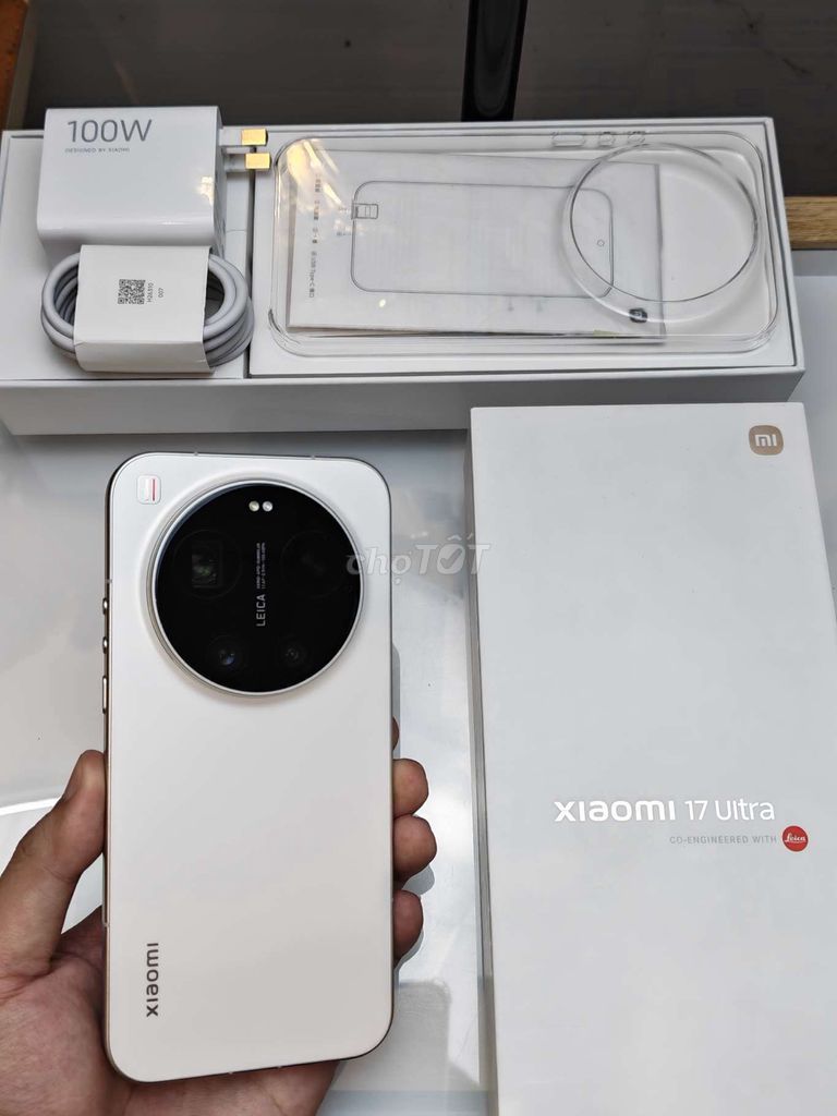 Xiaomi 17 Ultra 12GB/512GB Trắng đẹp keng FullBox. Mua bán Điện thoại tại Thành phố Mỹ Tho Tiền Giang được đăng bởi Phước Lộc Mobile Mỹ Tho hình 1
