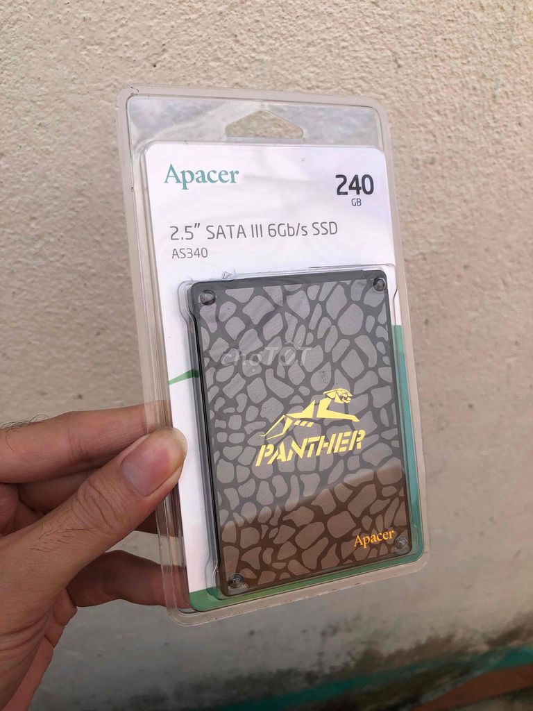 Ổ cứng SSD Apacer AS340 Panther 240GB Mới. Mua bán Linh kiện (RAM, Card...) tại Huyện Hóc Môn Tp Hồ Chí Minh được đăng bởi VuaVuong hình 1