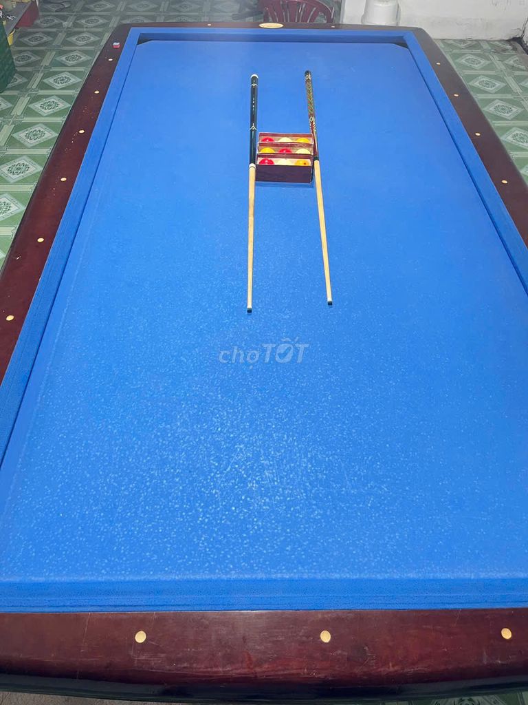 Bàn bida gỗ màu Xanh dương. Mua bán Sở thích khác tại Thành phố Bà Rịa Bà Rịa - Vũng Tàu được đăng bởi Tên chưa cung cấp hình 1
