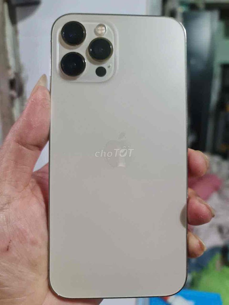 iPhone 12 Pro Max 128GB Vàng Quốc tế Pin 82%. Mua bán Điện thoại tại Thành phố Biên Hòa Đồng Nai được đăng bởi Lehoang Minhphu hình 1