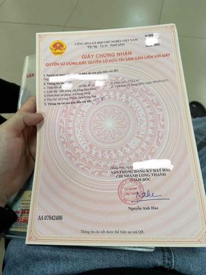 Chính chủ cần bán gấp lô đất lớn hiếm có ở trung tâm Long Thành