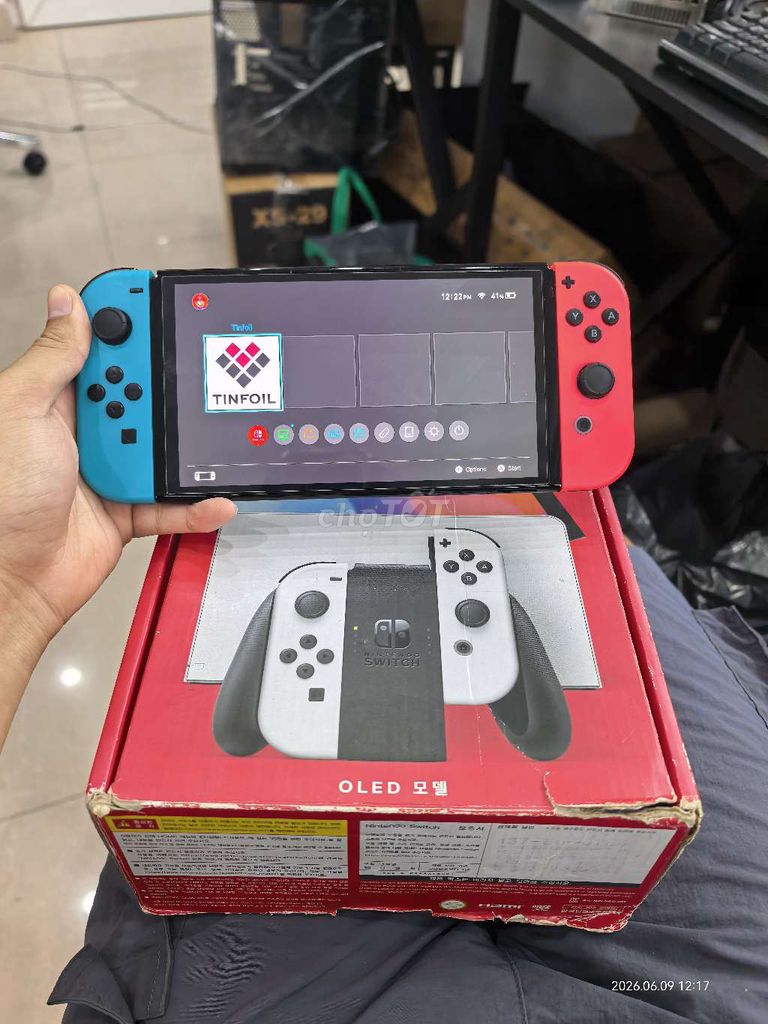 Bán Switch Oled 128GB Mod Full box. Mua bán Thiết bị chơi game tại Quận Hoàng Mai Hà Nội được đăng bởi Đức Minh hình 1